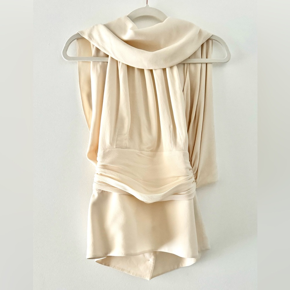 Fendi Cream Women's Top - Picture 2 of 4